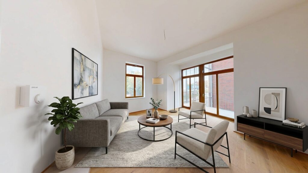 Neubau-Komfort: moderne 5-Zimmer-Wohnung mit hochwertiger Einbauküche - Photo 1