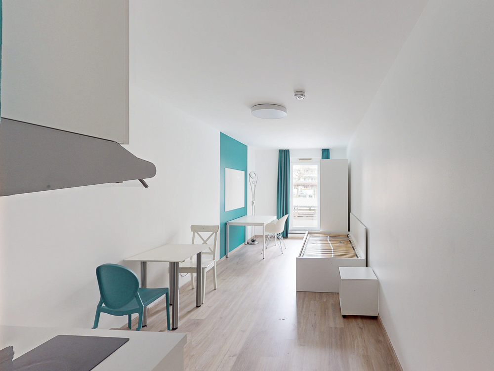 Nur für Studenten und Personen in Aus-und Weiterbildung - Möbliertes Apartment mit Einbauküche - Foto 1