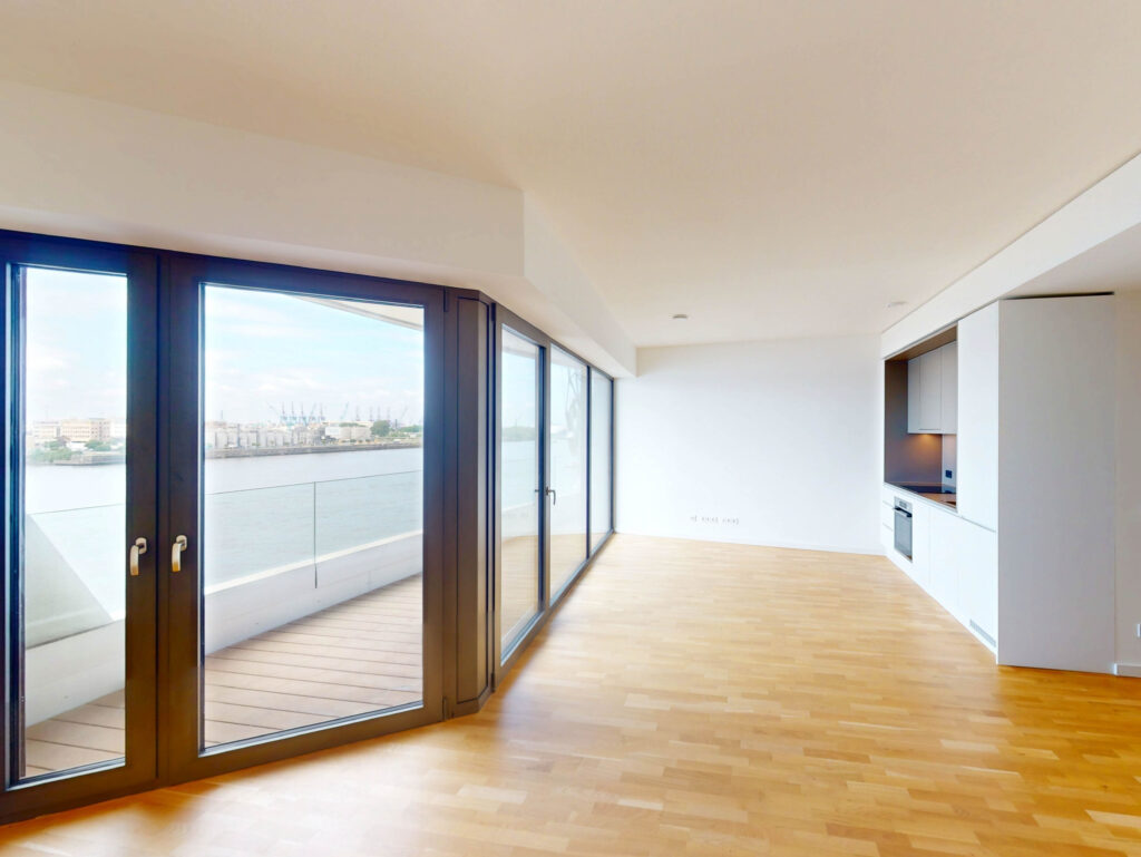 Großzügige 2-Zimmer-Wohnung an der Elbspitze - Photo 1