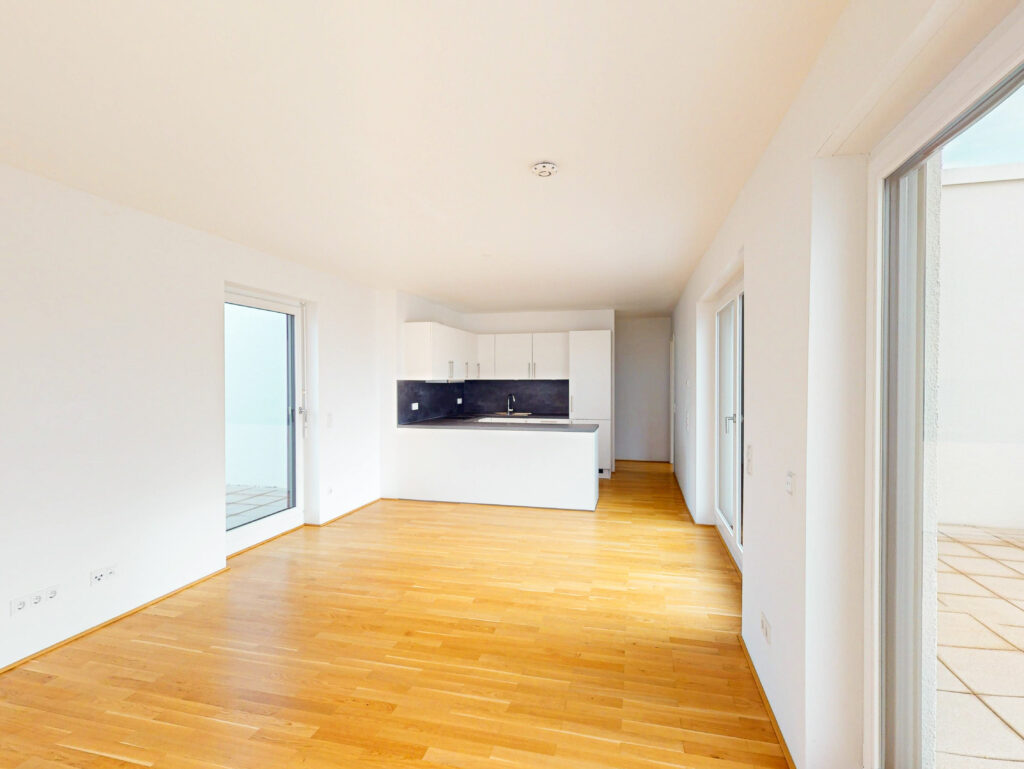 Exlusive 3-Zimmer-Wohnung mit EBK, Balkon und Dachterrasse - Photo 1