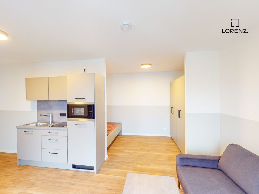 Möbliertes 1-Zimmer-Apartment mit Balkon! - Foto 1