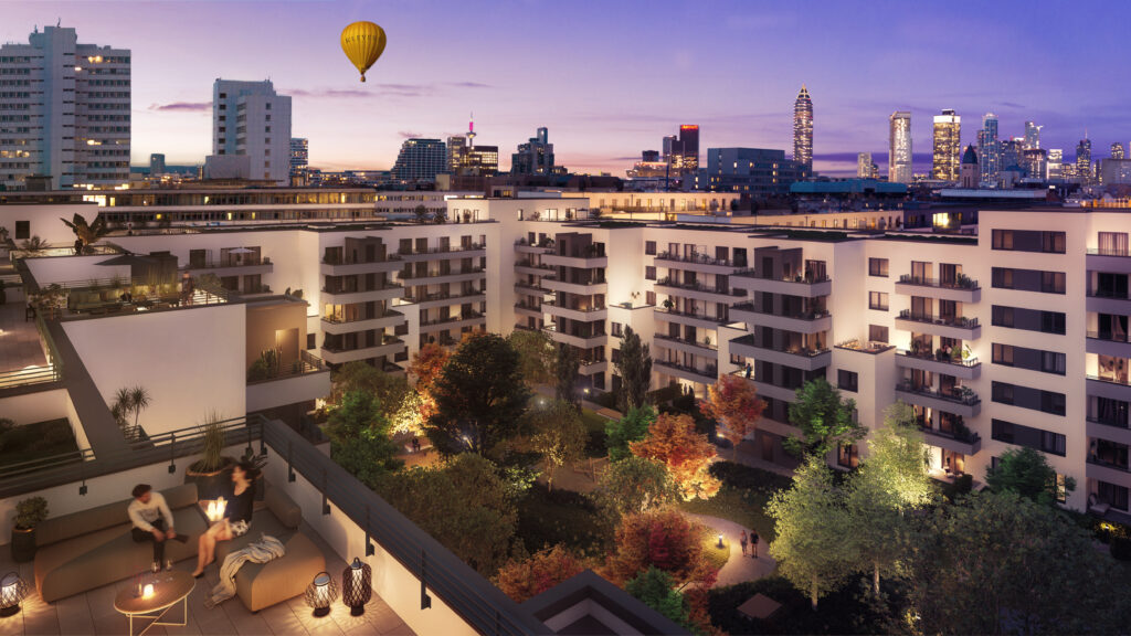 3-Zimmerwohnung im Eastwing in Frankfurt - Photo 2