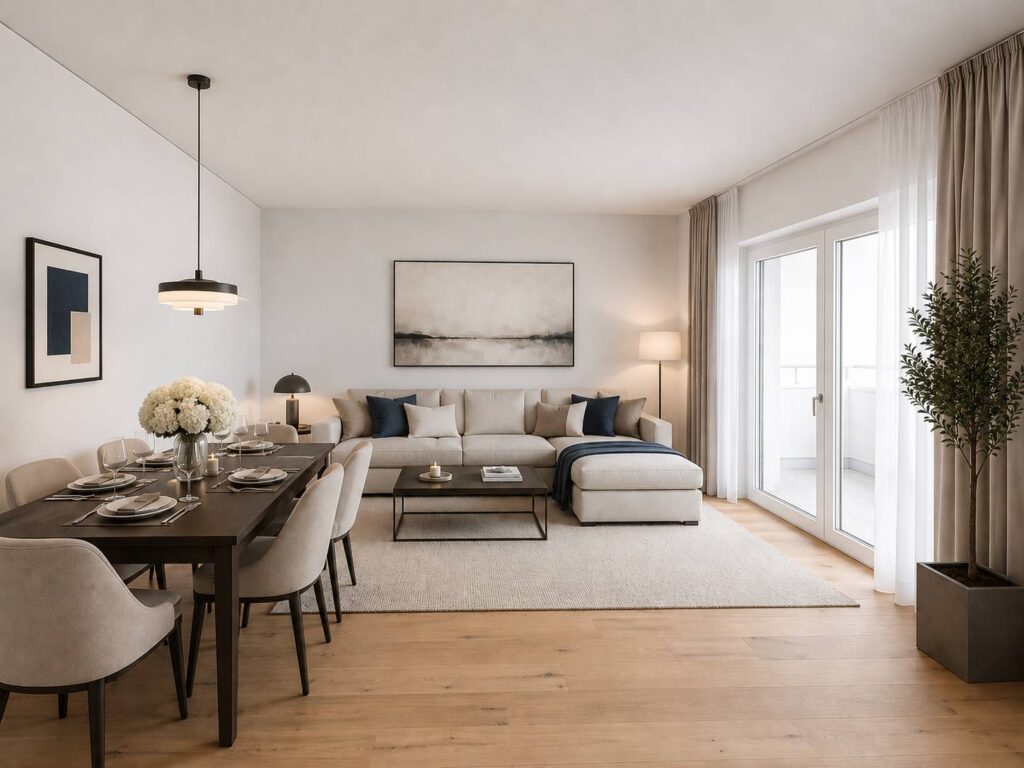Moderne 2 Zimmer-Wohnung in Top Lage mit Einbauküche zum Erstbezug! - Photo 2