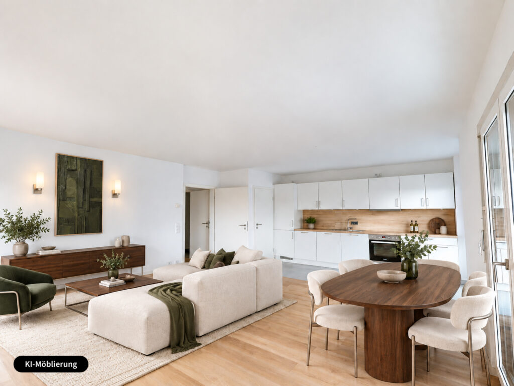 Gut geschnitte 3-Zimmer-Wohnung im attraktiven Neubau - Foto 2