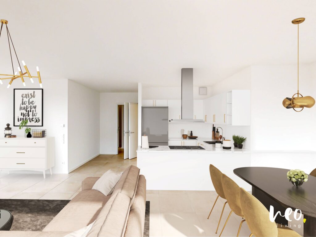 Exklusive 4-Zimmer-Wohnung mit großer Fensterfront - Foto 4