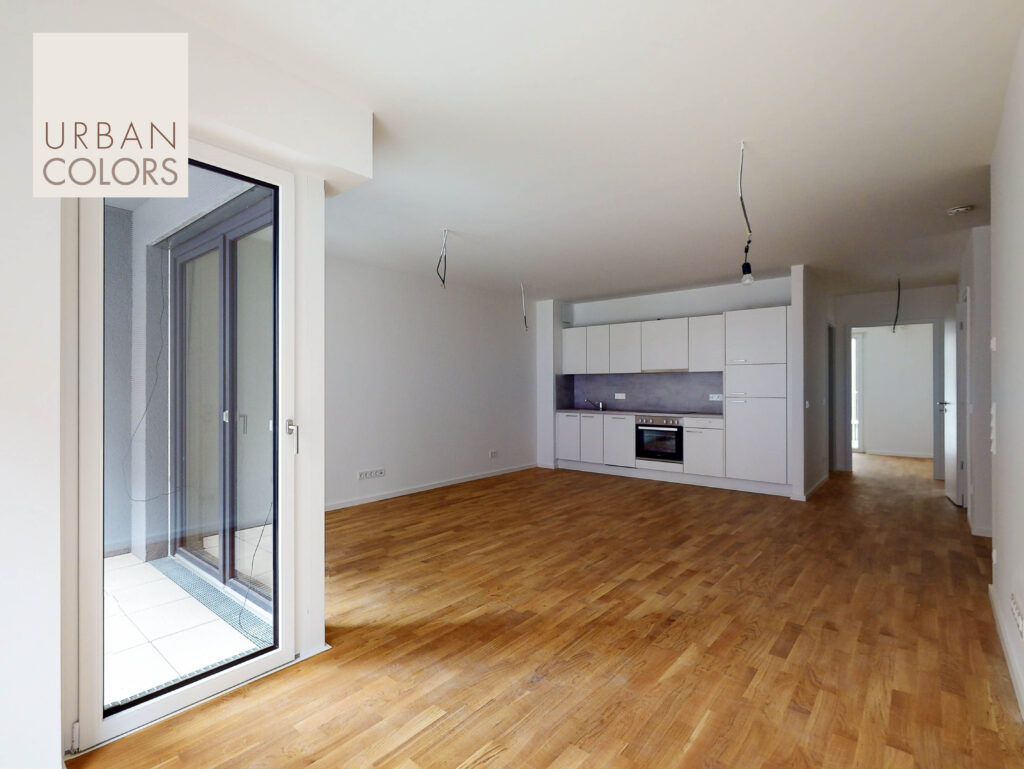 Urban Colors: Modern 3-Room-Apartment with built-in kitchen and 2 bathrooms - Photo 2