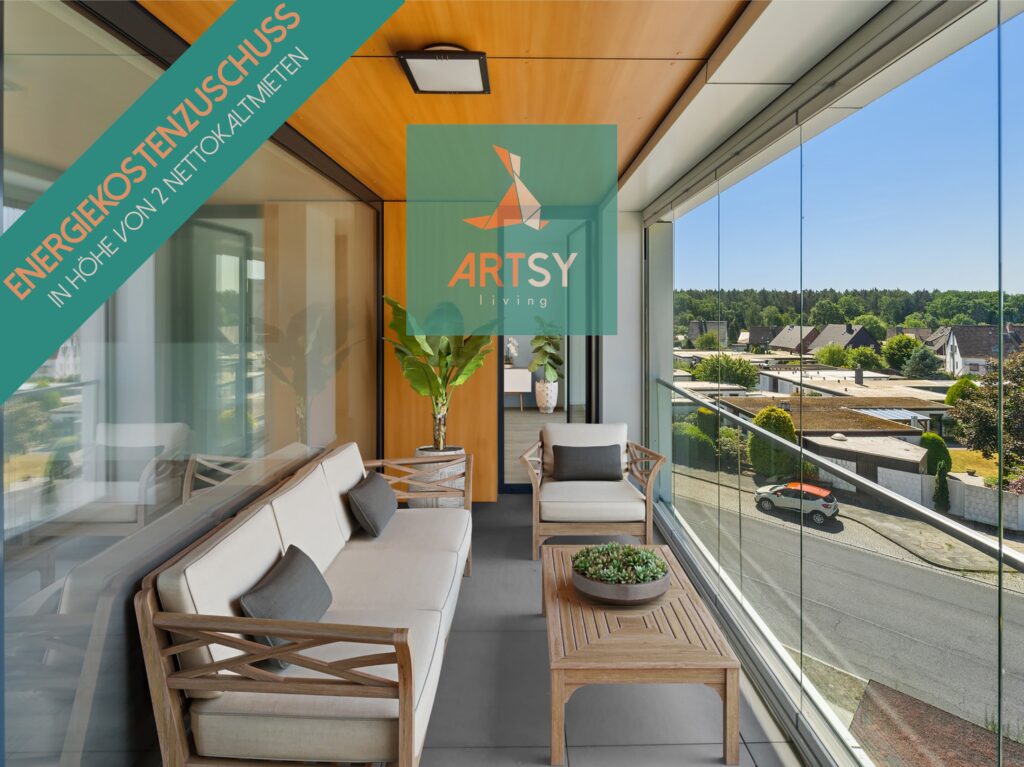 Wohnen am Waldrand - 2-Zimmer-Wohnung - Foto 2