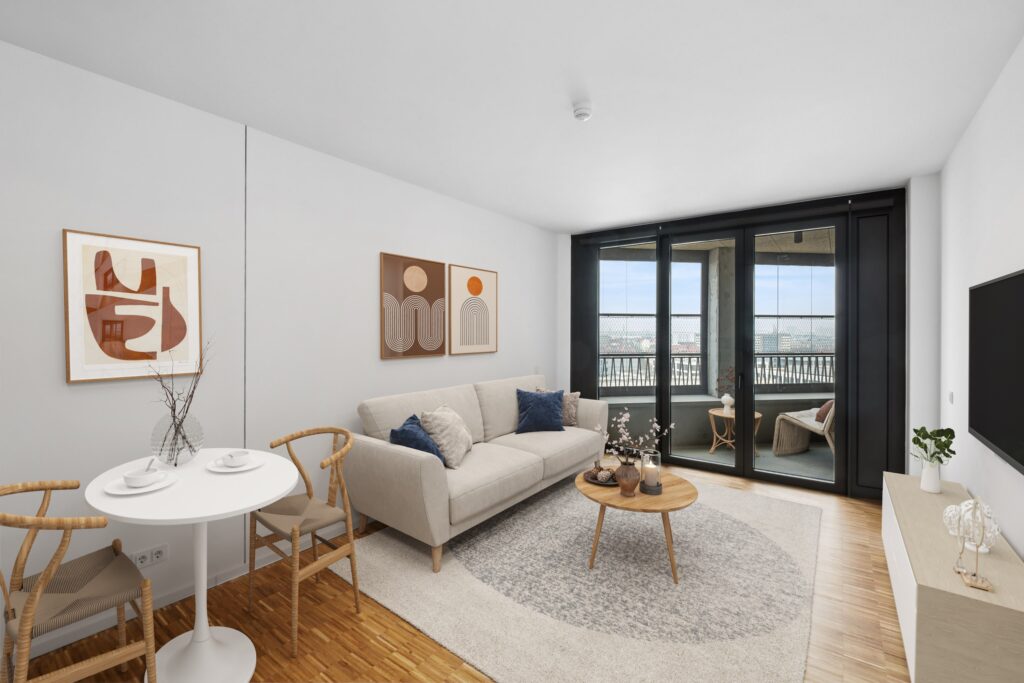 Own Your Style – Stylisches 1-Zimmer-Apartment mit Loggia im Herzen Berlins - Photo 1
