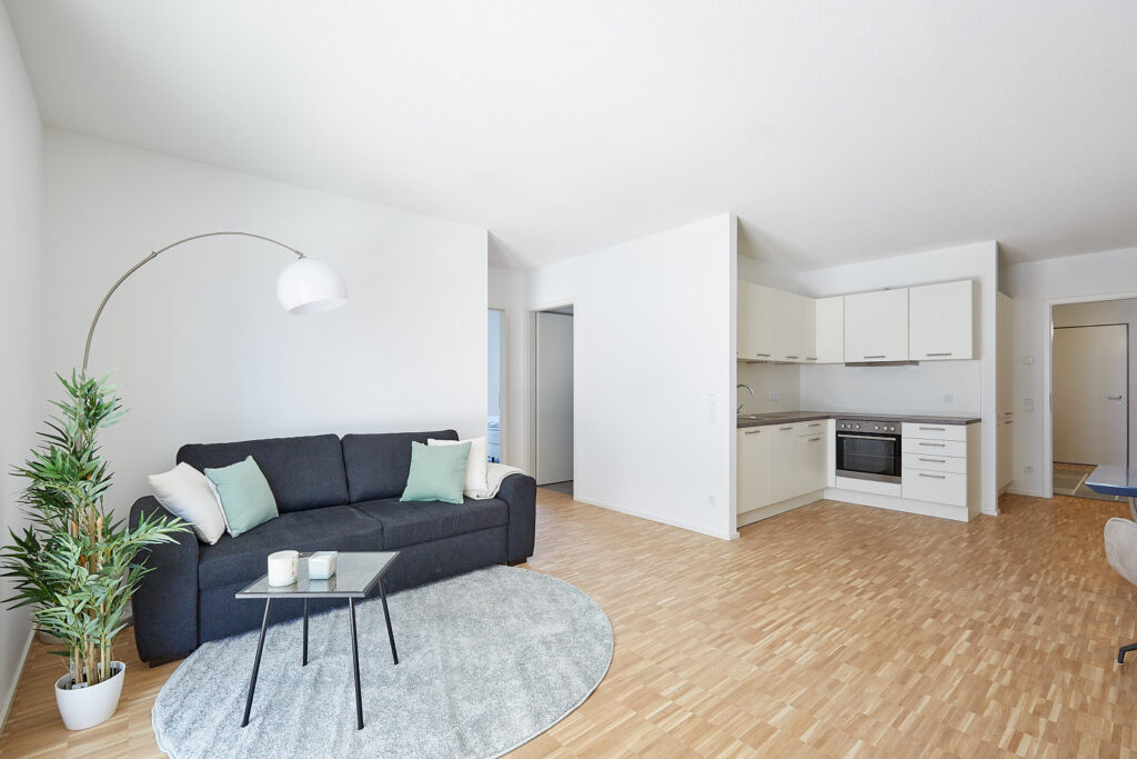 Moderne 3-Zimmer-Wohnung mit Balkon im Sunside Carrée zu vermieten! - Photo 1