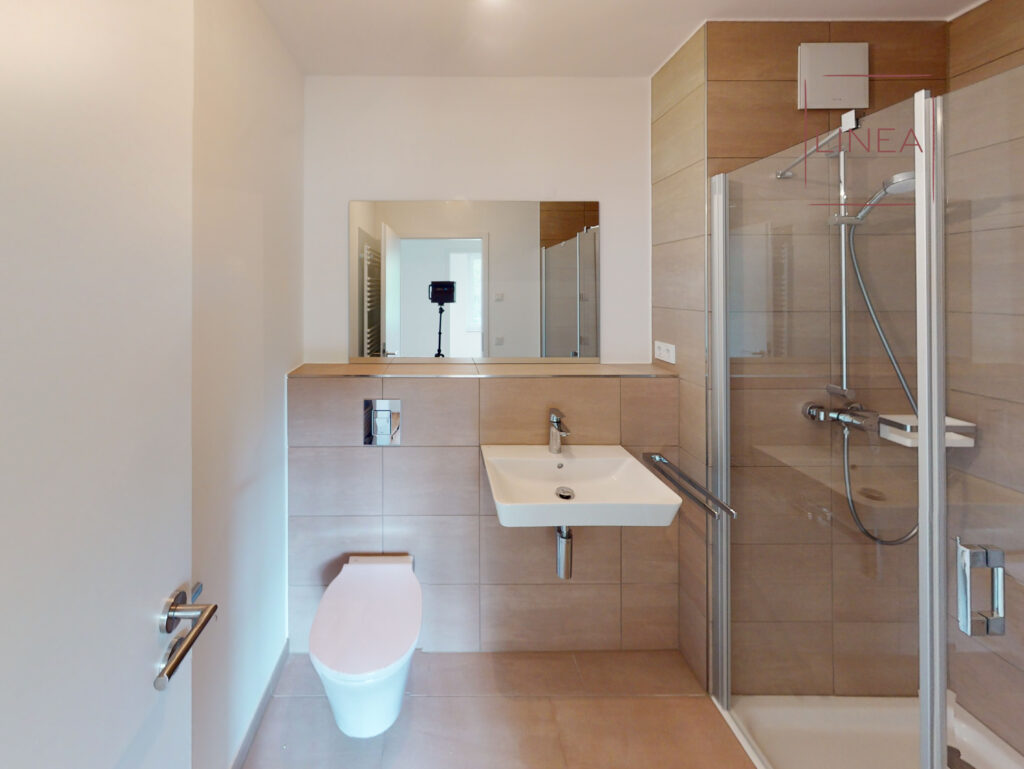 Für Paare geeignet. 2-Zimmer-Wohnung mit Einbauküche und Fußbodenheizung - Foto 5