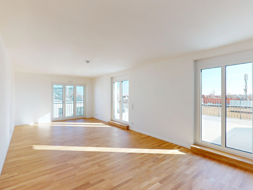 Luxuriöses Penthouse: Exklusive 4-Zimmer-Wohnung mit Dachterasse und Einbauküche - Photo 1