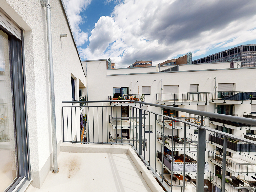 Perfekt für Paare! 2-Zimmerwohnung mit Balkon und Einbauküche - Foto 5