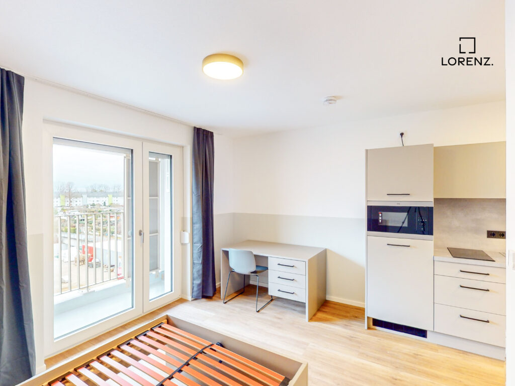 Möbliertes 1-Zimmer-Apartment im Lichtenreuth Quartier - Foto 1
