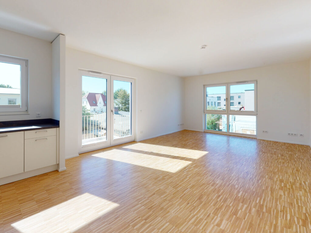 Moderne 3 Zimmer Wohnung mit Balkon im Grünen! - Foto 2