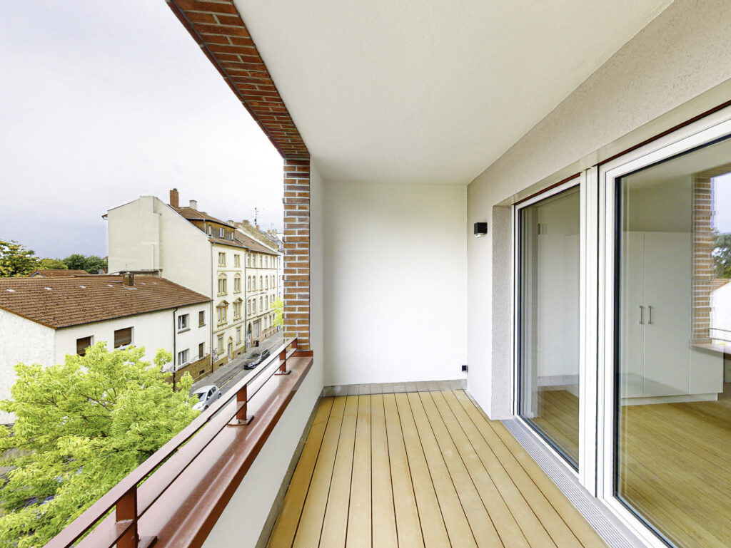 Teilmöbliertes 1-Zimmer-Apartment mit Einbauküche und Balkon - Foto 4