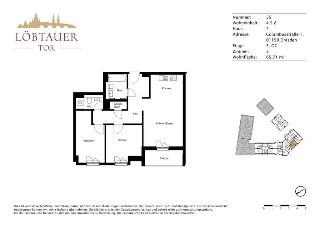 Erstbezug - Traumhafte 3-Zimmer Wohnung - Photo 5