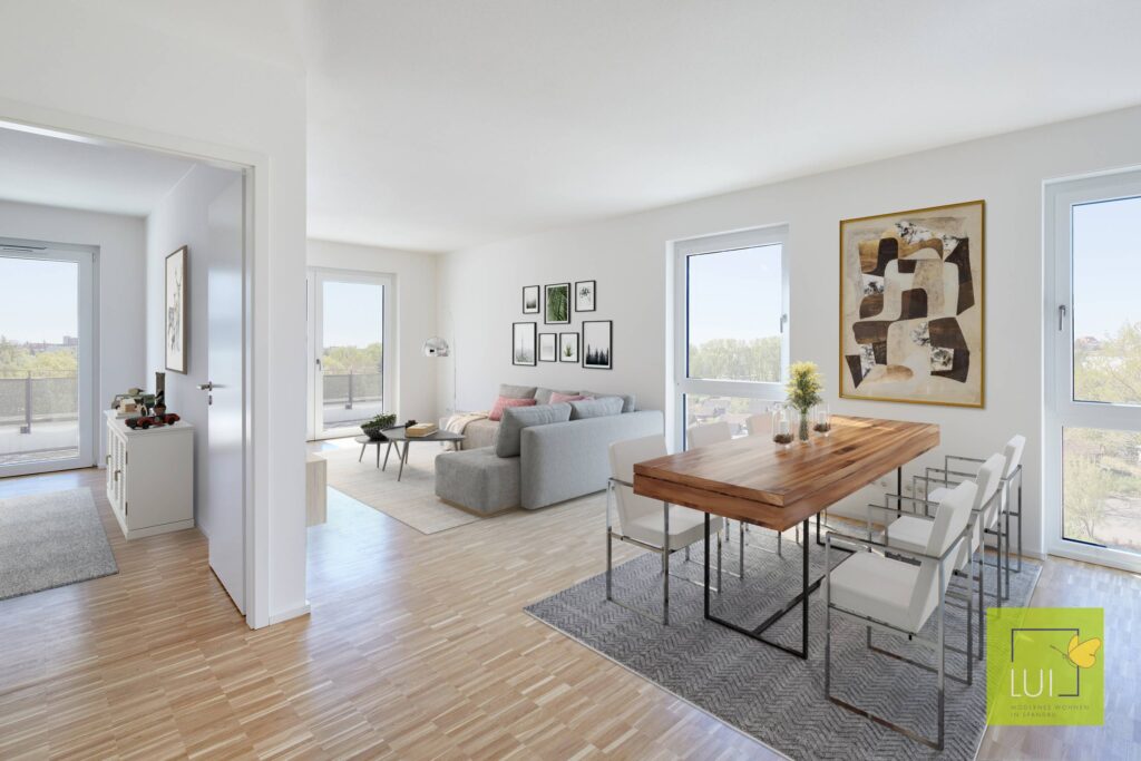 Platz und Lebensqualität: 3-Zimmer-Wohnung mit Balkon zu vermieten - Photo 1