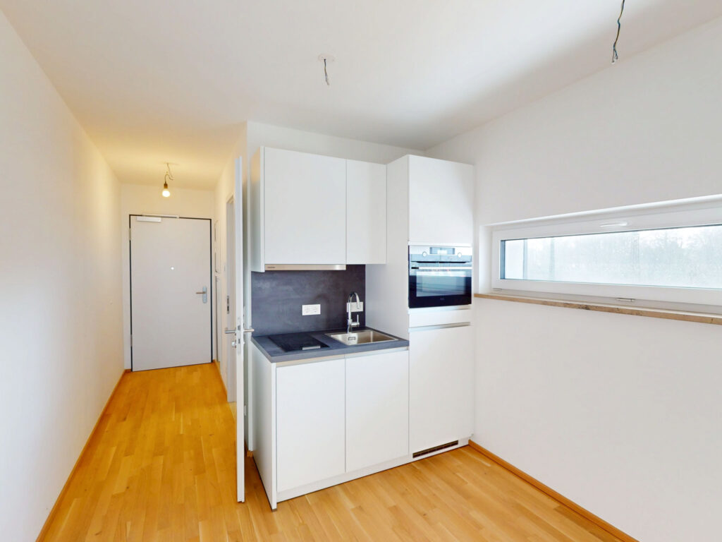 Perfekt für Studenten! 1- Zimmer-Apartment im Augusta & Luca mit Dachterrasse - Photo 2