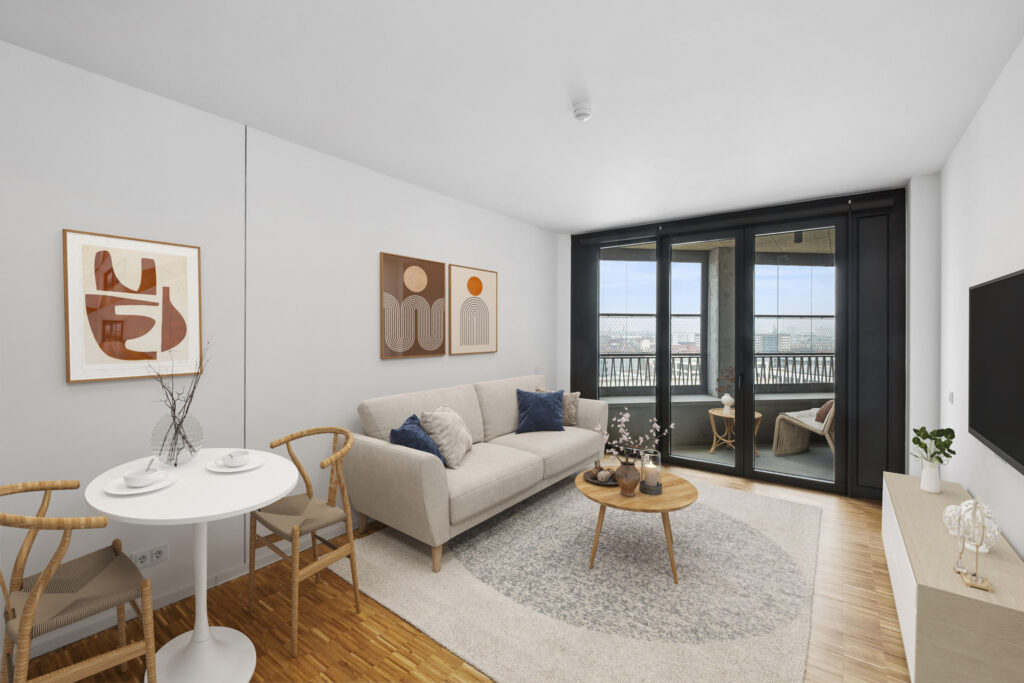 Own Your Style – Stylisches 1-Zimmer-Apartment mit Loggia im Herzen Berlins - Photo 2