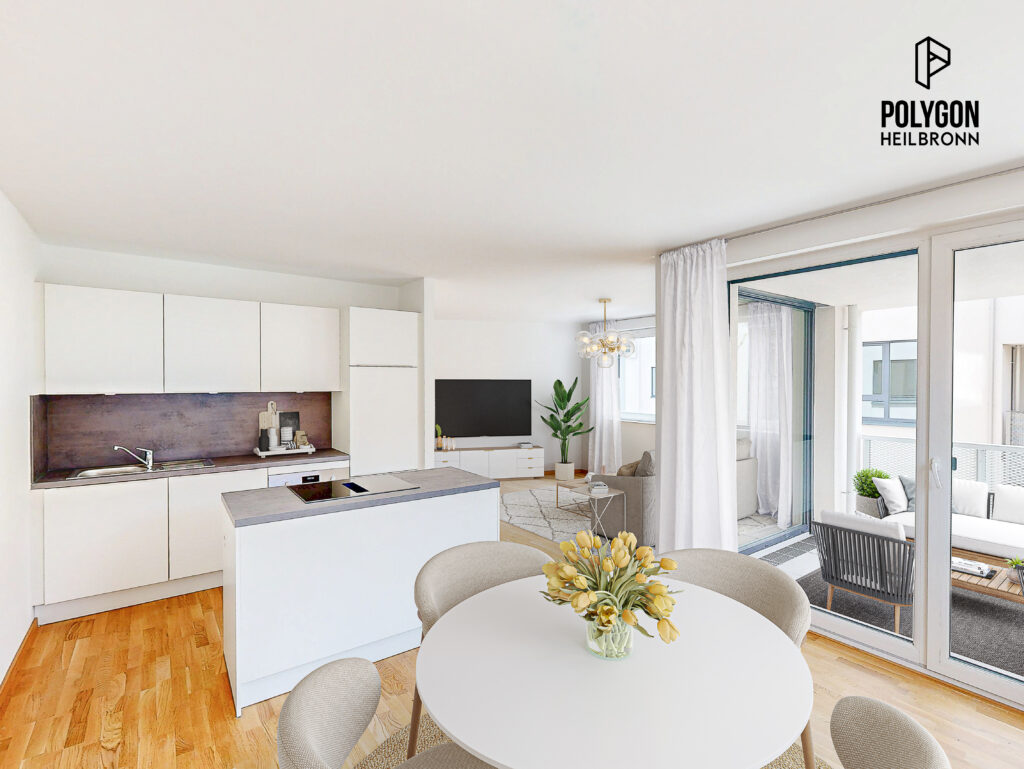 Moderne 3-Zimmer-Wohnung für Paare und junge Familien - Photo 2