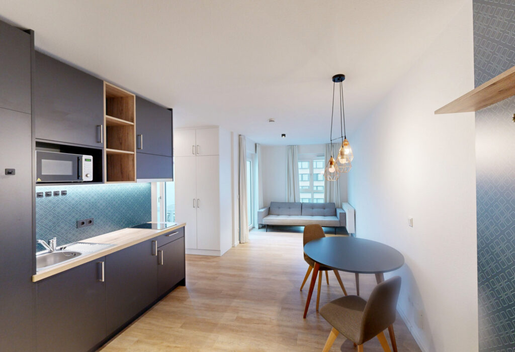 Helles, möbliertes 1-Zimmer-Apartment - Foto 5