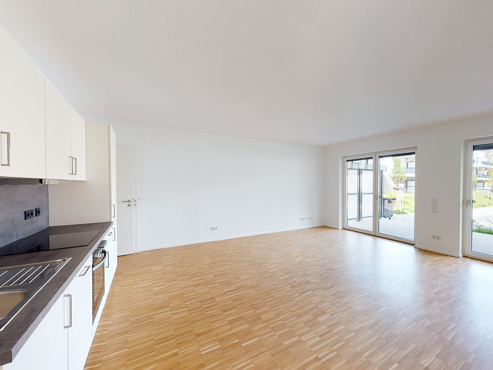 Hochwertige 2-Zimmer-Wohnung mit Einbauküche und Terrasse - Photo 2