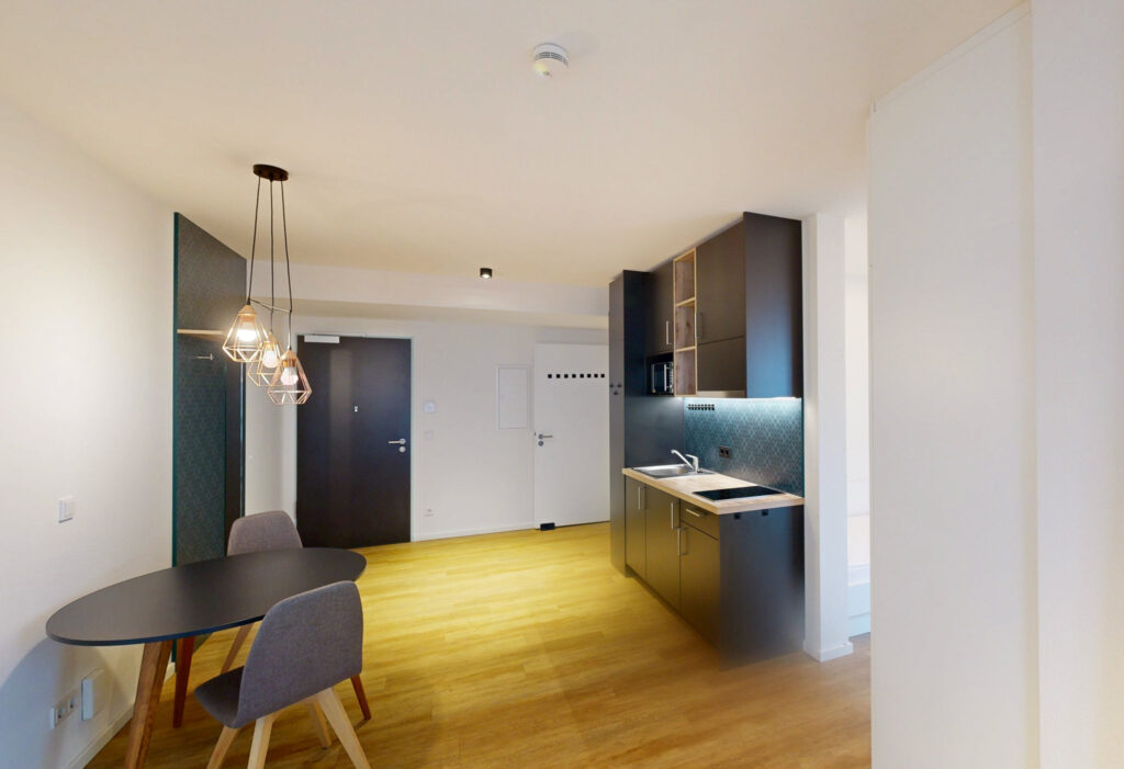 Helles, möbliertes 1-Zimmer-Apartment - Foto 2