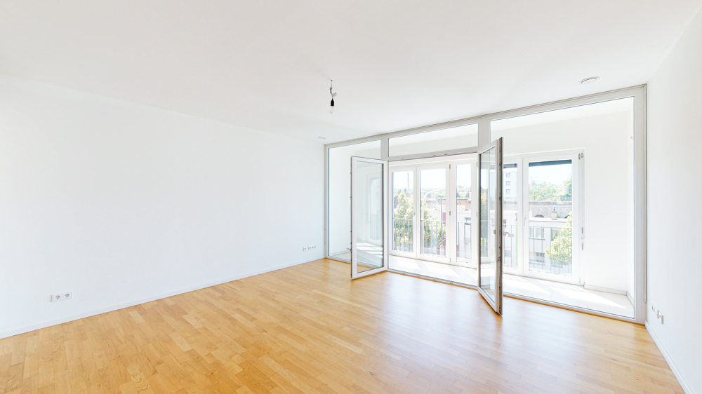 Moderne 3-Zimmer-Wohnung mit EBK - Foto 2