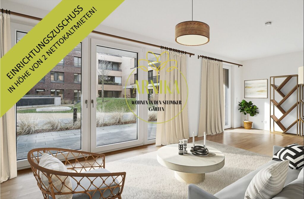 Gemütliche 2-Zimmer-Wohnung mit EBK und Terrasse + 2 mietfreie Monate - Photo 1
