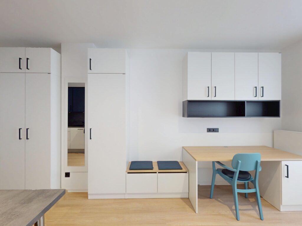 1 Monat mietfrei! Stylisches Apartment für Studierende – wohnen im Quartillion Wiesbaden - Foto 1
