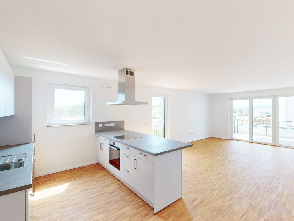 Nur mit WBS anmietbar! Stilvolle 3-Zimmer-Wohnung inkl. EBK und Balkon - Photo 4